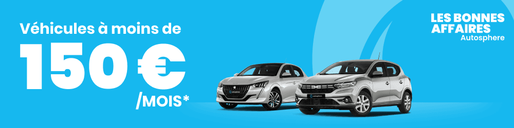 Selection à moins de 150 euros par mois