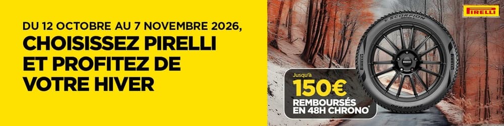 Offre pneus Pirelli