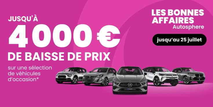 Bonnes Affaires Autopshere ! Du 10 au 25 juillet 2026