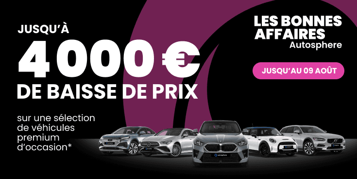 Bonnes Affaires Premium Autopshere ! Du 17 juillet au 9 août 2026