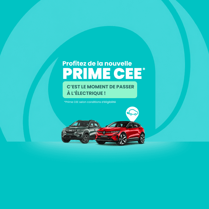 Prime CEE véhicule d'occasion électrique