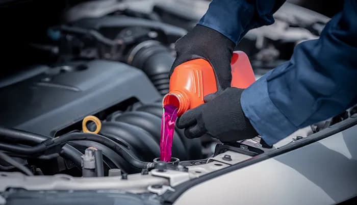 remplacement liquide de refroidissement